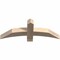 Ekena Millwork Bellingham Smooth Timber Gable Bracket, Douglas Fir, 36"W x 13"H x 3 1/2"D x 3 1/2"F, 9/12 Pitch GBW036X13X0404BEL00SDF - alternate 2